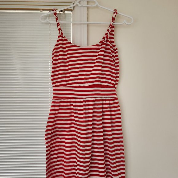 Red & White Stripes Dress - Picture 2 of 2